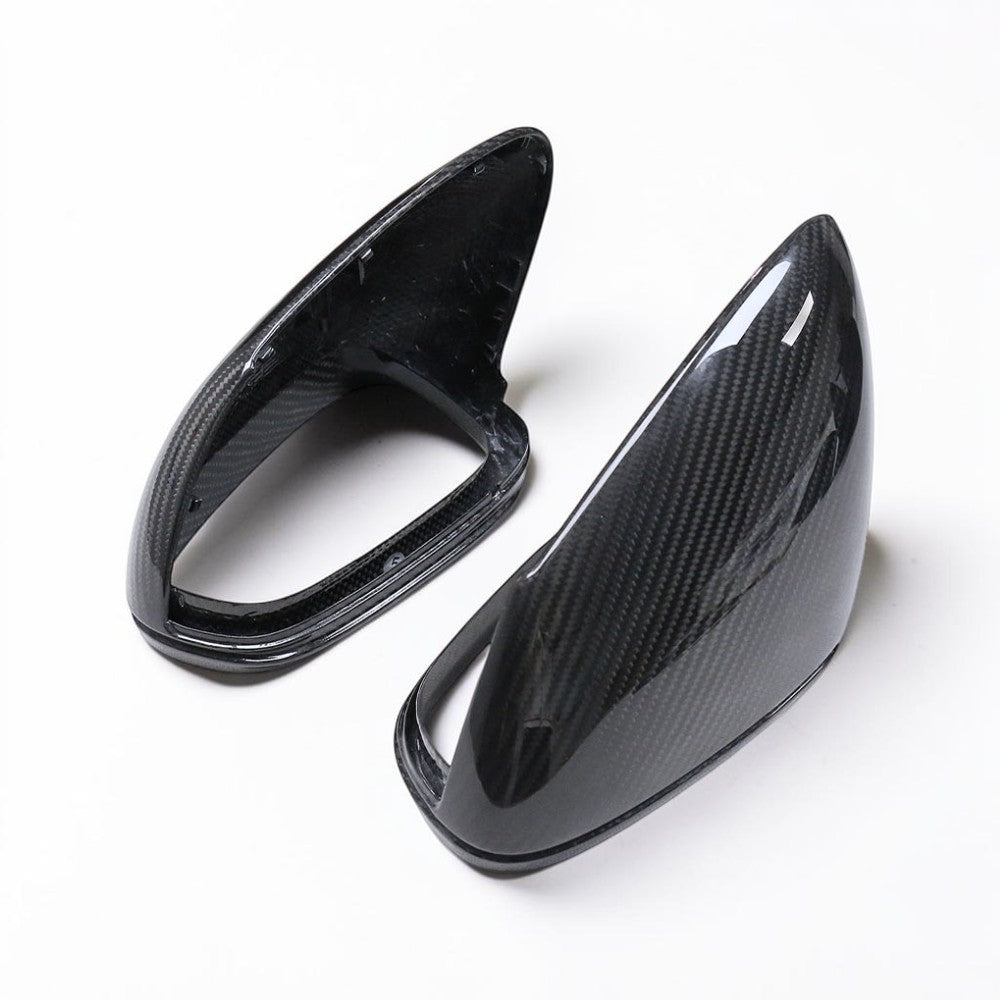 Dry Carbon Fiber Mirror Cap Replacement Set for Porsche 911 / 992 / Taycan / GT3RS