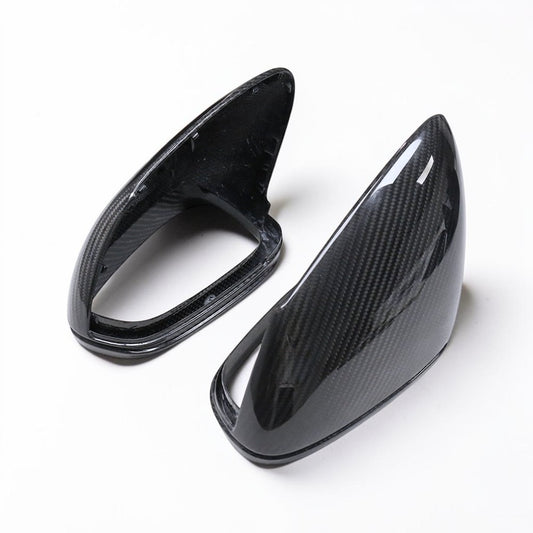 Dry Carbon Fiber Mirror Cap Replacement Set for Porsche 911 / 992 / Taycan / GT3RS