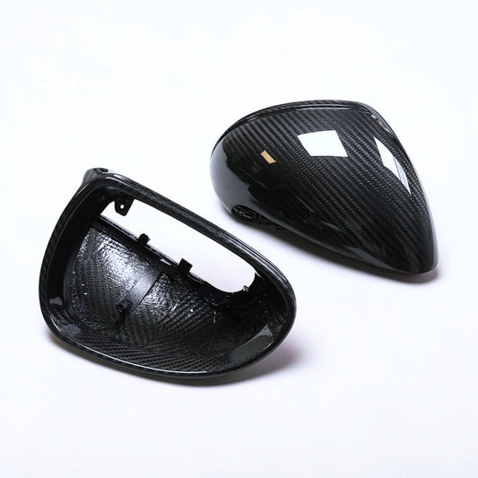 Dry Carbon Fiber Mirror Cap Replacement for Porsche (12'-16') 911 981 991.1 Cayman Boxster