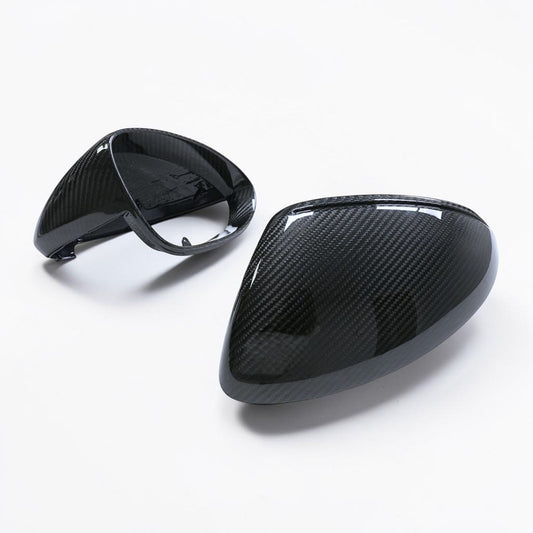 Dry Carbon Fiber Mirror Cap Replacement for (2018'+) Porsche Cayenne | GT | Turbo S