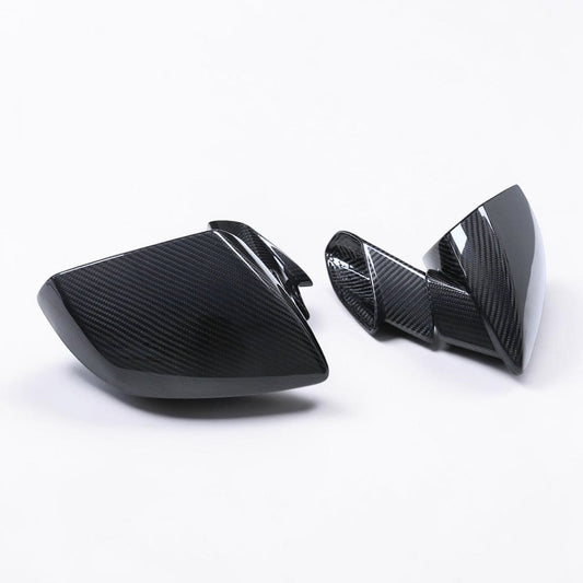 Dry Carbon Fiber Mirror Cap Replacements for Lamborghini Huracan LP600 LP610 LP620 2014'+
