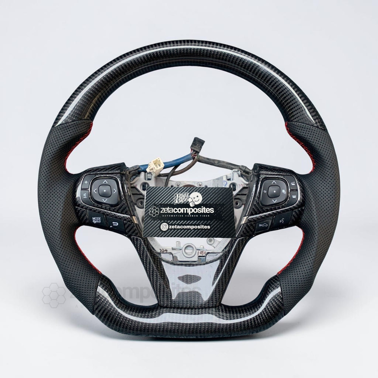 (2015'-2017') Camry Compatible Carbon Fiber Steering Wheel