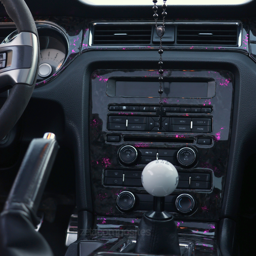 Mustang Carbon Fiber Interior Trim Kit Full for 2010-2014 S197