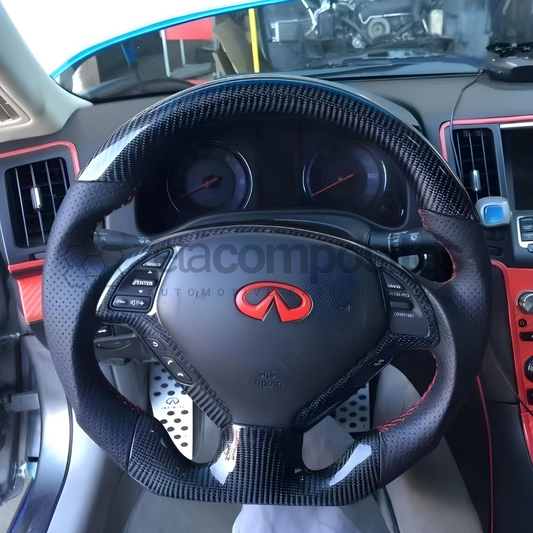 Infiniti G37 G35 Carbon Fiber Steering Wheel Customizable