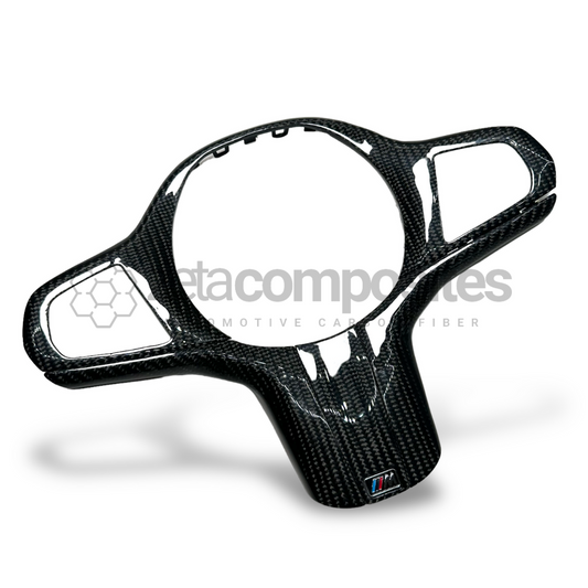 BMW G80+ 3/4/5 Series Carbon Fiber Steering Wheel Replacement Trim