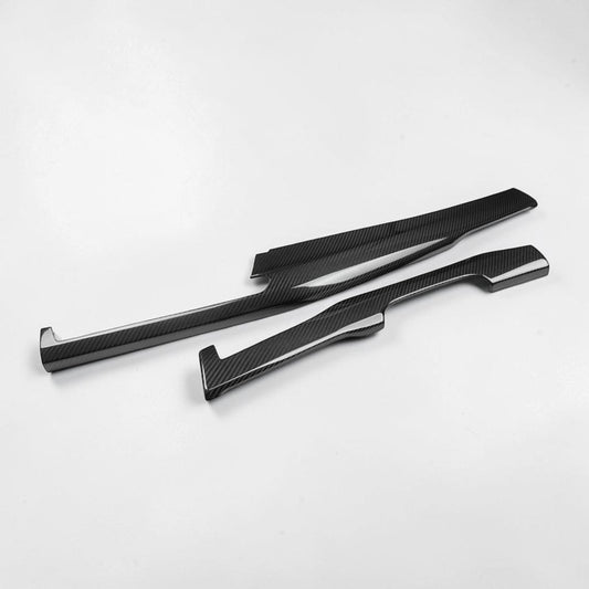 Golf MK8.5 GTI GTE GTD Carbon Fiber Dash Trim Kit (Large Square Screen)