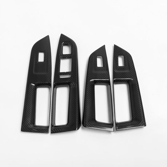 Golf MK8 GTI GTE GTD Carbon Fiber Window Switch Panel Trim Kit