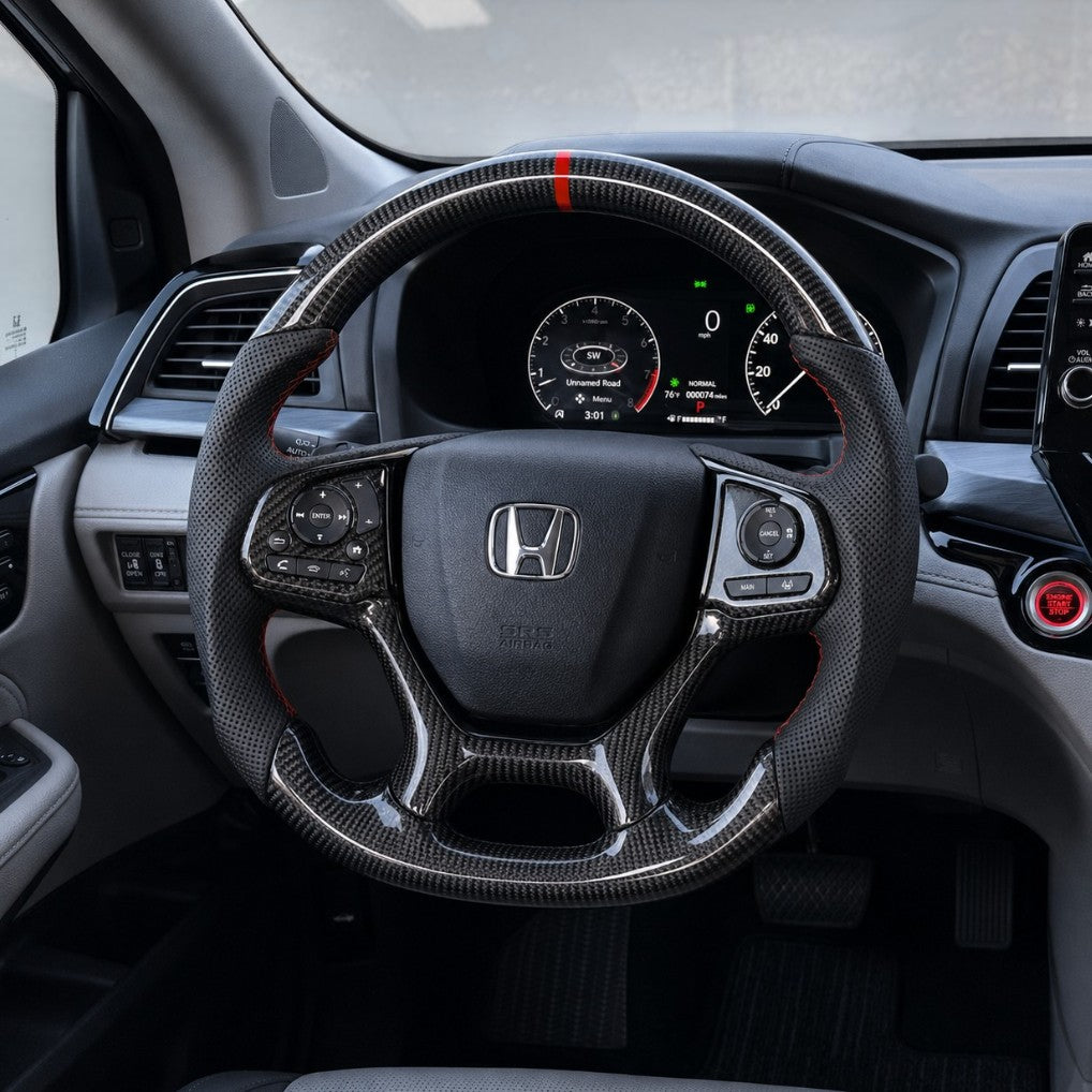 (2018'-2026') Honda Odyssey / Pilot / Carbon Fiber Steering Wheel