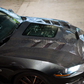 2018+ Mustang Carbon Fiber Zr1 Style Classic Window Hood