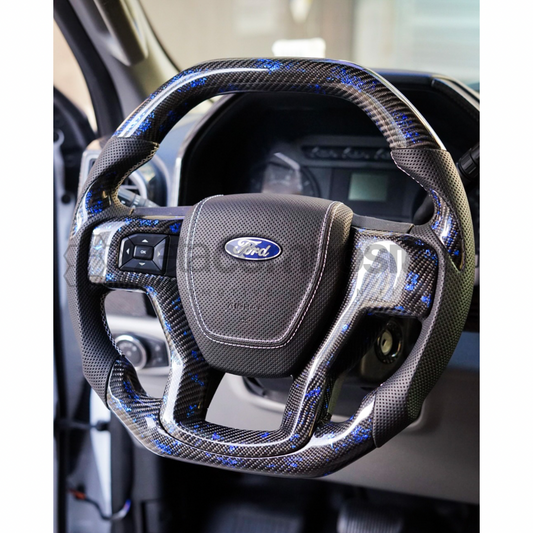 2015-2020 Ford Raptor & F150 Custom Carbon Fiber Steering Wheel