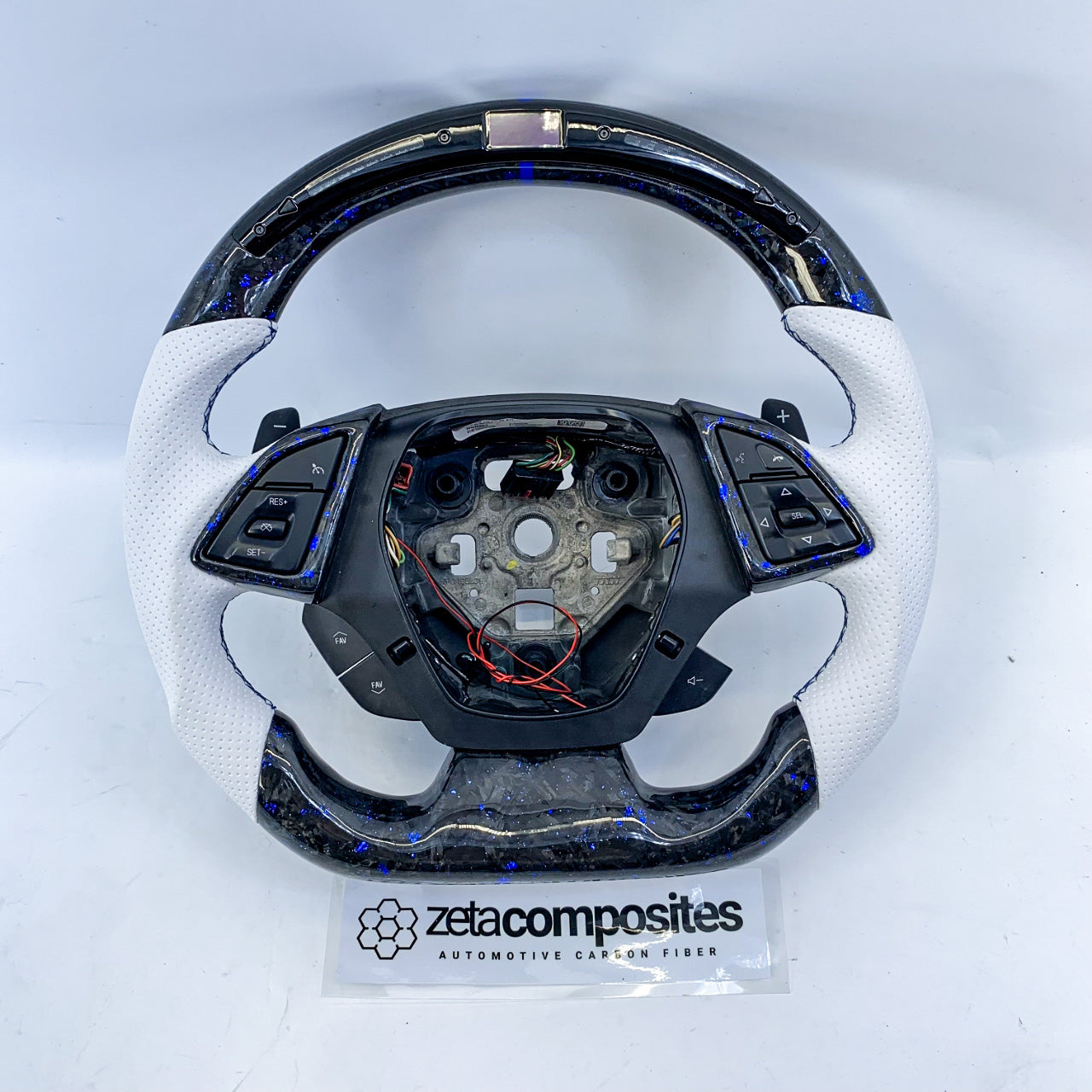 2016-2024 Camaro Carbon Fiber Steering Wheel Build Customizable