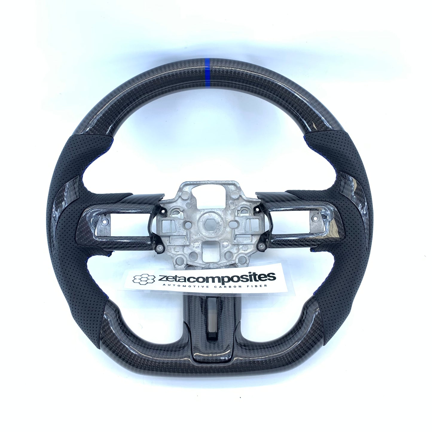 2015-2023 Mustang Carbon Fiber Steering Wheel Premium Quality Customizable