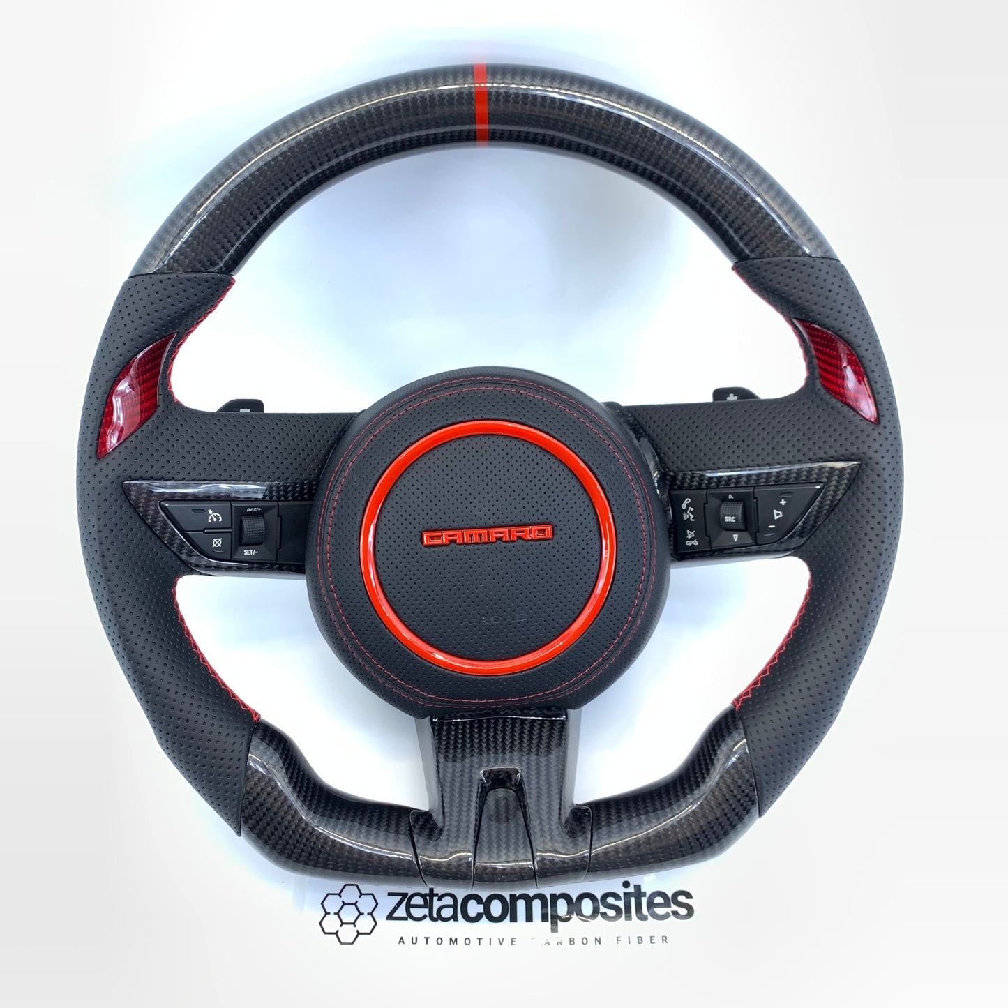 2010-2011 Camaro SS RS Carbon Fiber Steering Wheel Build Custom