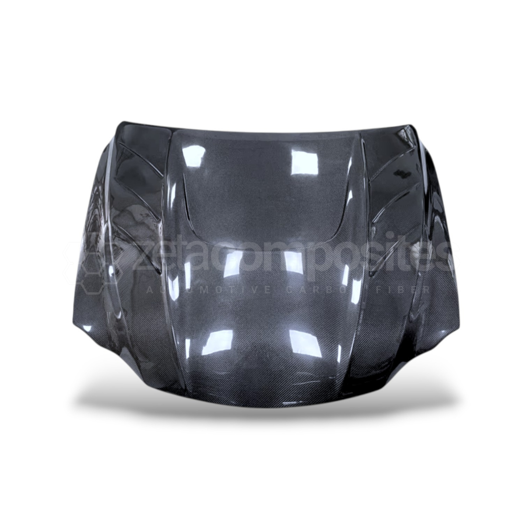 IS250 IS350 Lexus Vented Carbon Fiber Hood (2014-2020)
