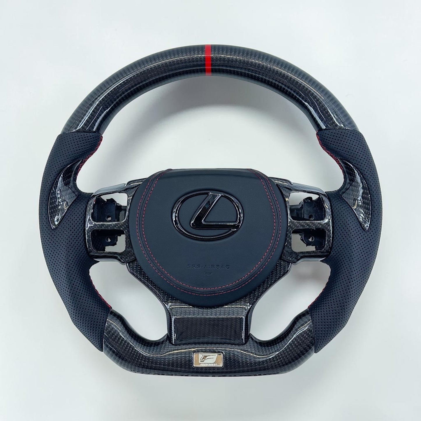 (2014'+) Lexus IS/GS/F Sport Carbon Fiber Steering Wheel