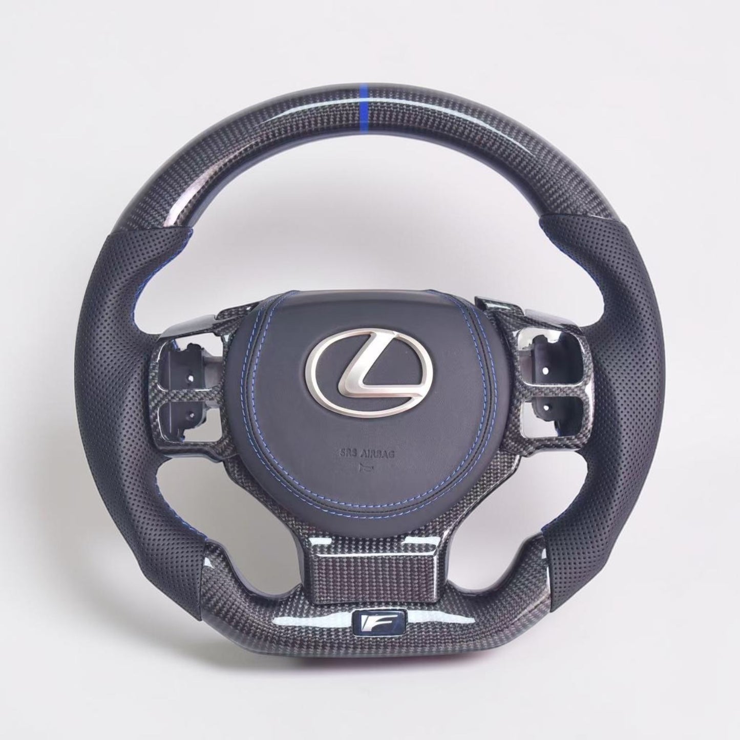 (2014'+) Lexus IS/GS/F Sport Carbon Fiber Steering Wheel