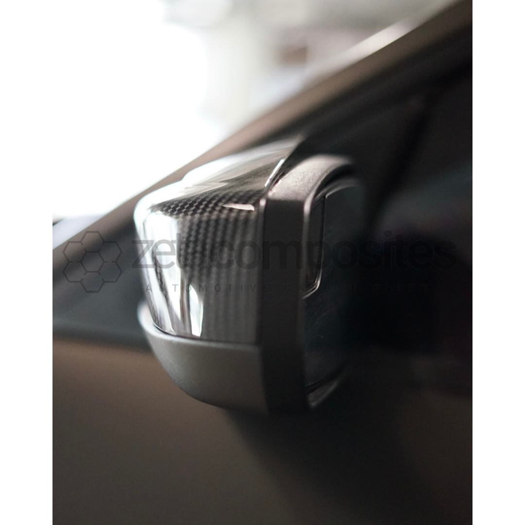 2010-2014 Mustang Carbon Fiber Mirror Covers M Style