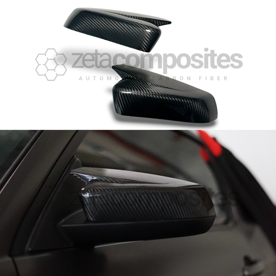 2010-2014 Mustang Carbon Fiber Mirror Covers M Style