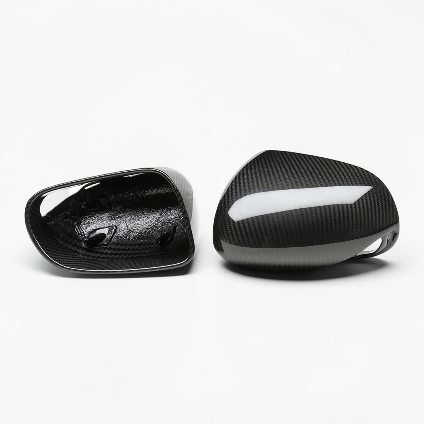McLaren Dry Carbon Fiber Mirror Cap Replacement Set for 720s|570|750s|650s
