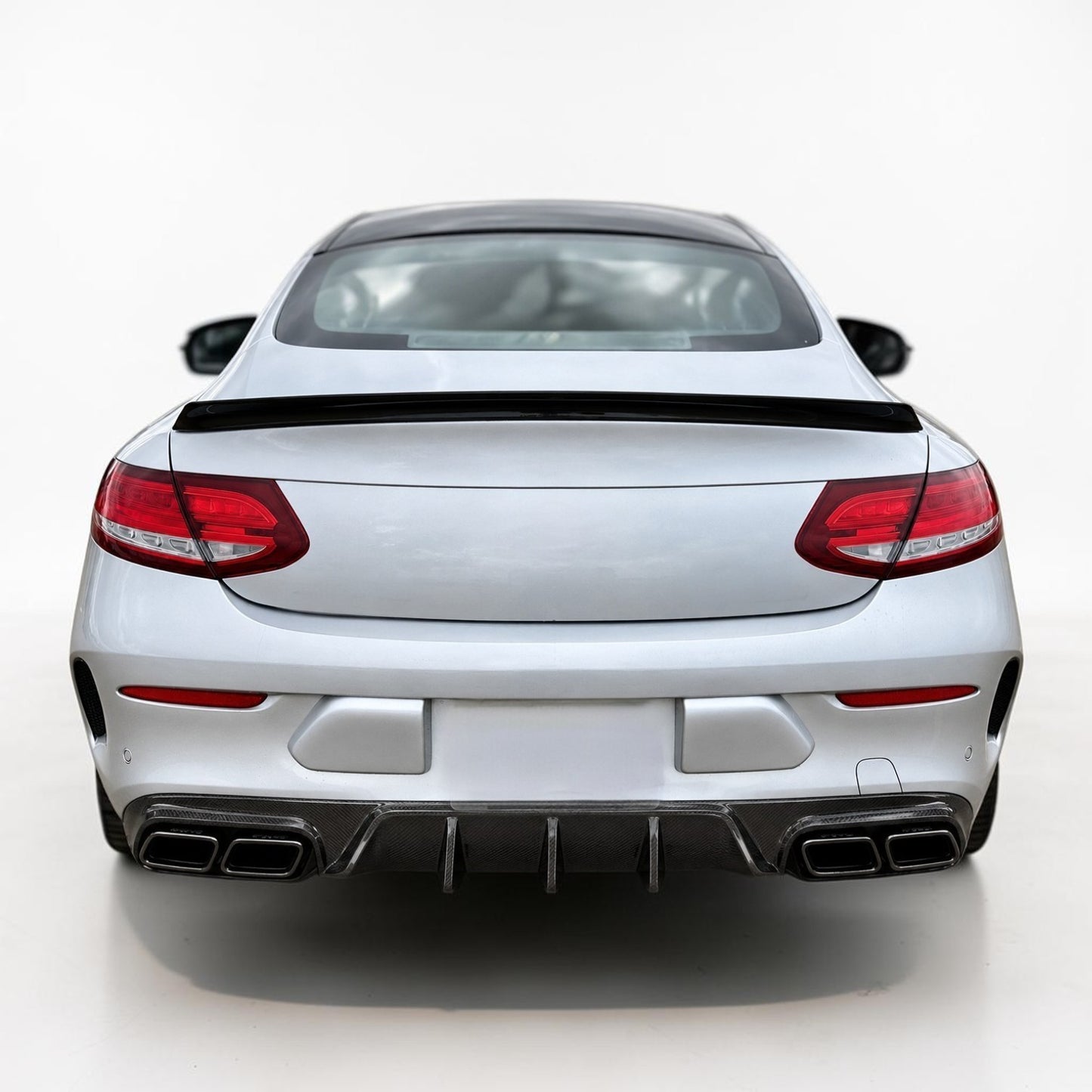 Mercedes Benz W205 Coupe C63 Carbon Fiber Diffuser