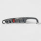 Mercedes Benz W205 Coupe C63 Carbon Fiber Diffuser with Brake Light