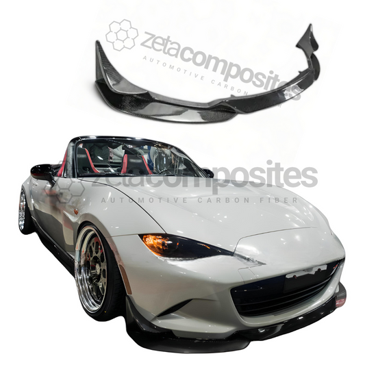 ND MX5 Carbon Fiber Front Lip Track Style MK4