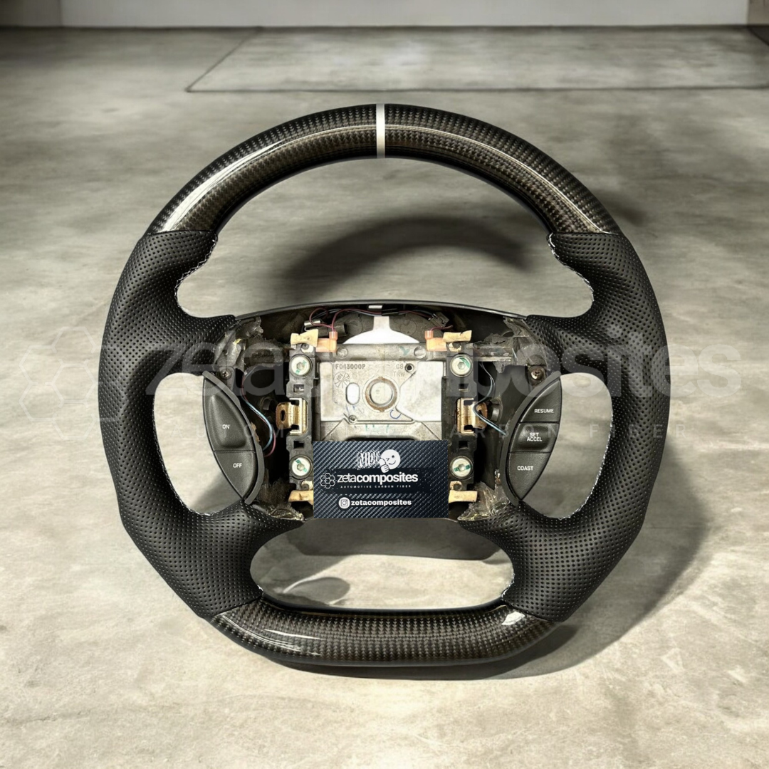 1994'-2004' Mustang Carbon Fiber Steering Wheel