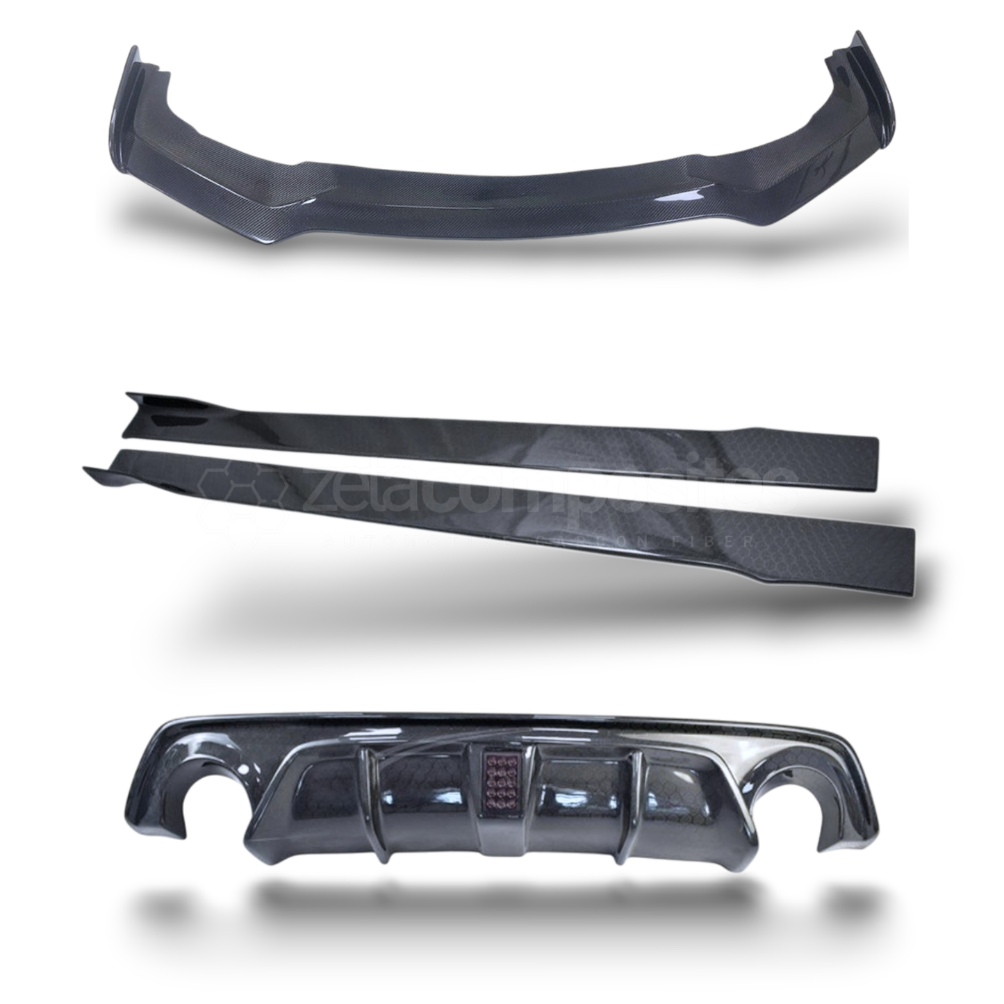 (2014'+) Q50 Carbon Fiber Aero Kit
