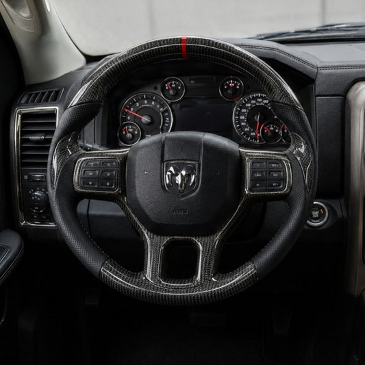 Dodge Ram Carbon Fiber Steering Wheel (09-18') 1500 2500 3500