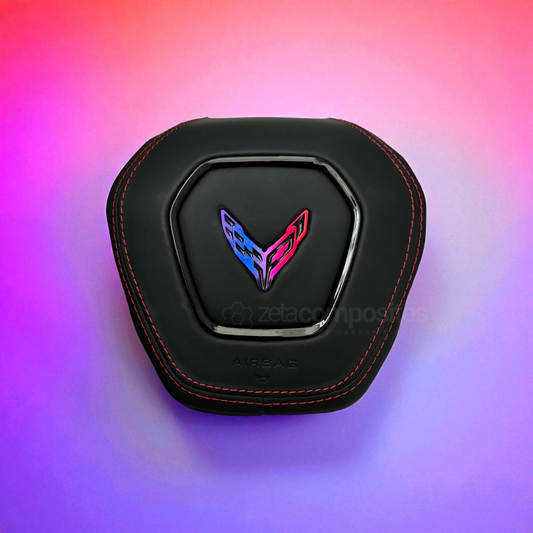 Custom LED Light Up Airbag Cover for C8 Corvette
