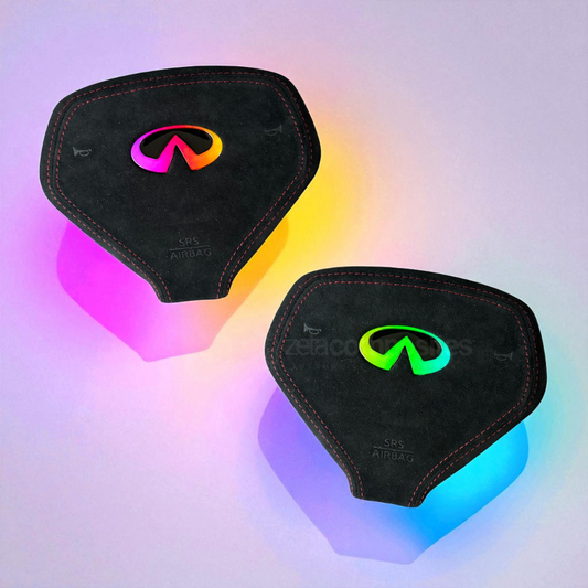 Custom LED Light Up Airbag Cover for Infiniti G37