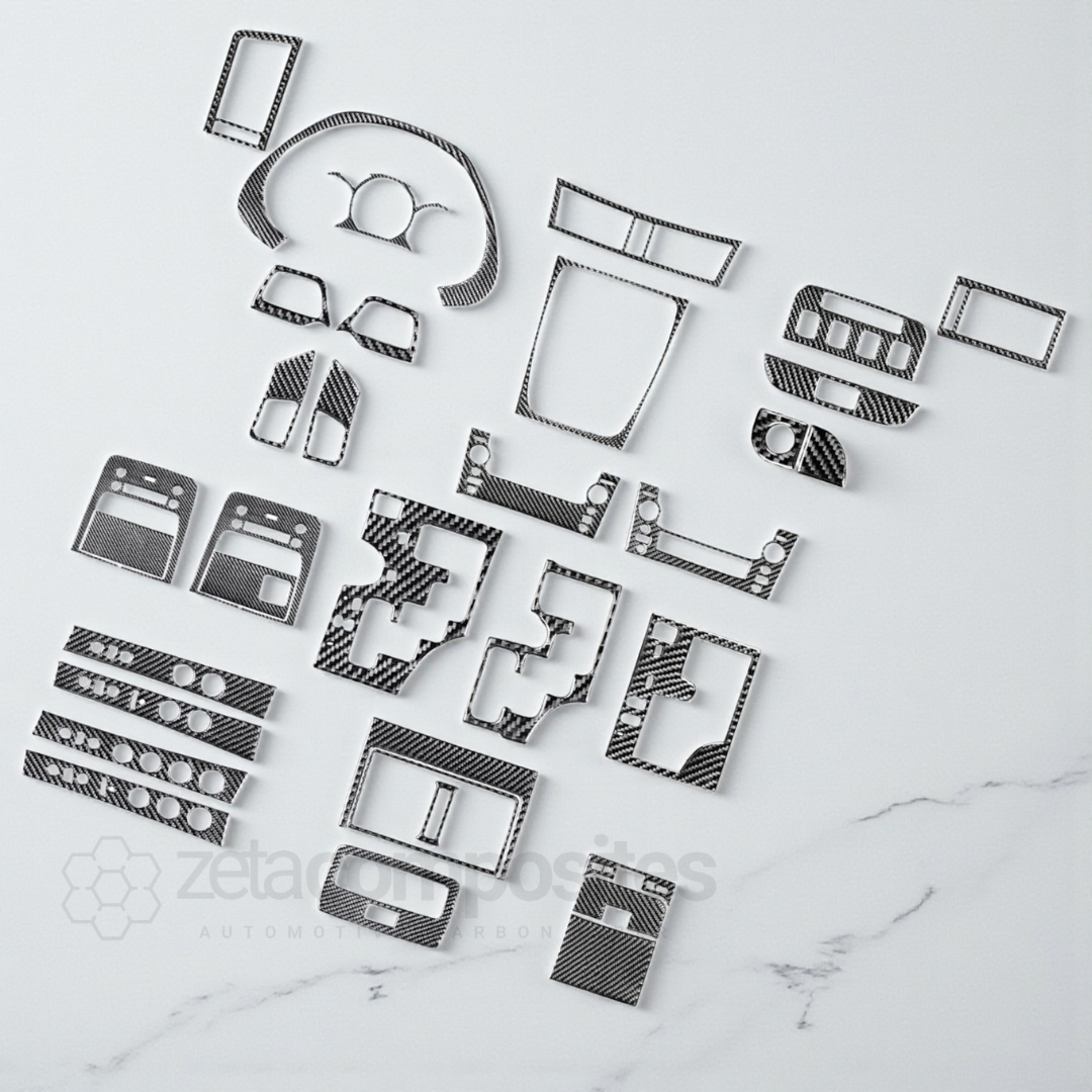 Real Carbon Fiber Interior Trim Kit for Lexus GS (06'-11')