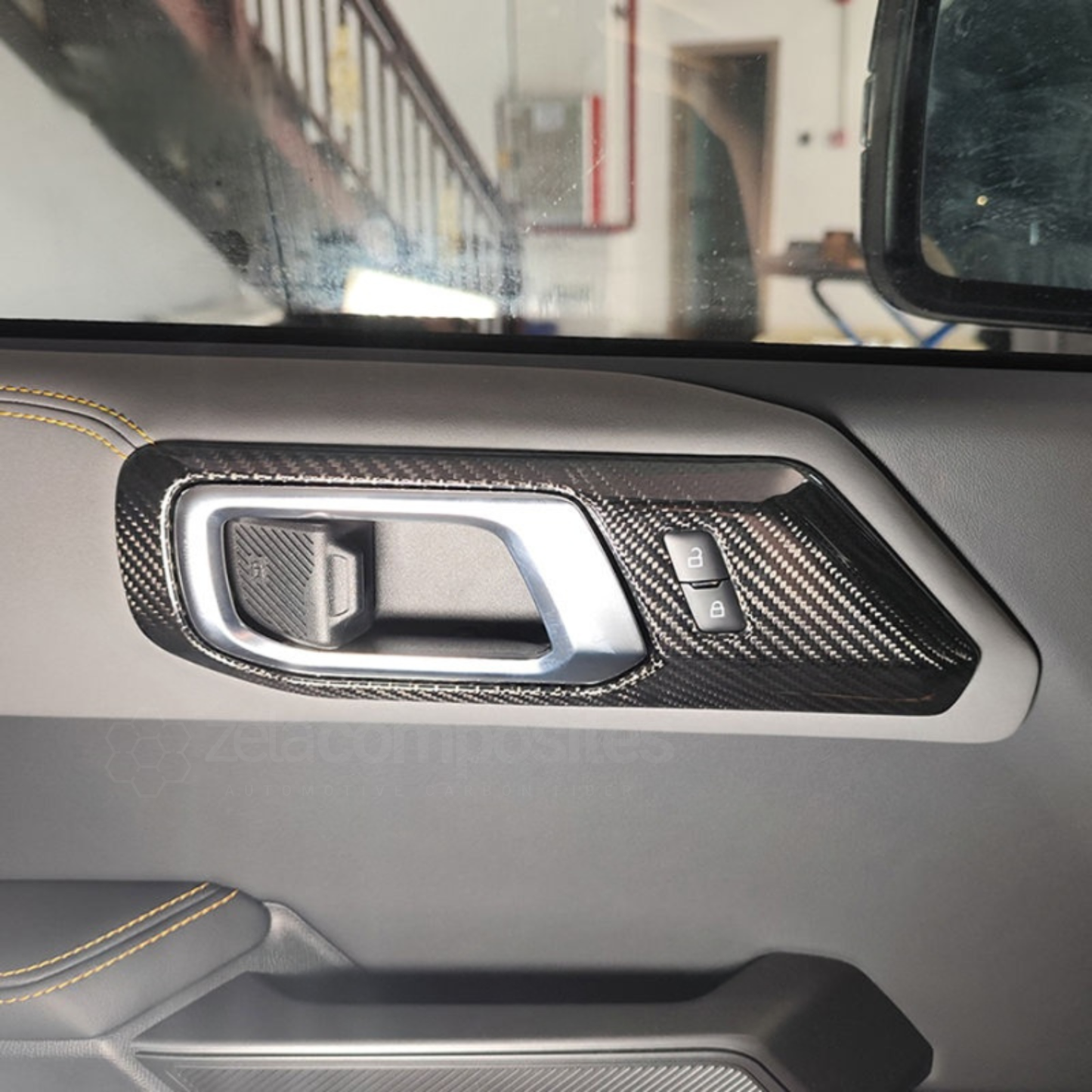 (2021'+) Ford Bronco Carbon Fiber Door Trims