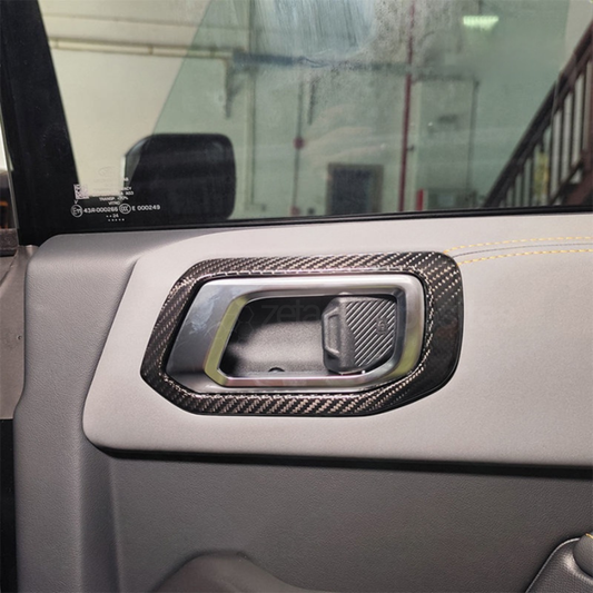 Real Carbon Fiber Door Trim Covers for Bronco