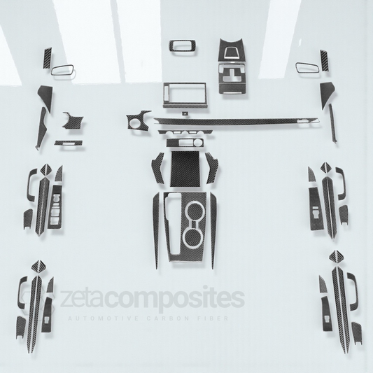 Real Carbon Fiber Interior Trim Kit for 11th Gen Honda Civic