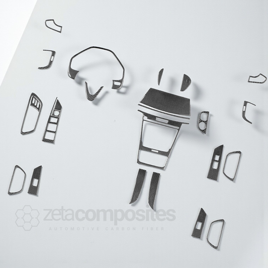 Real Carbon Fiber Interior Trim Kit for Acura TLX (15'-20')