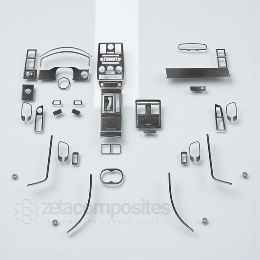 Real Carbon Fiber Interior Trim Kit for Chrysler 300 (05'-07')