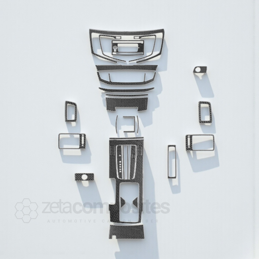 Real Carbon Fiber Interior Trim Kit for Honda Accord (14'-17')