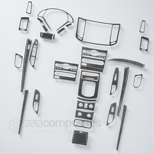 Real Carbon Fiber Interior Trim Kit for G37 (2008'+)