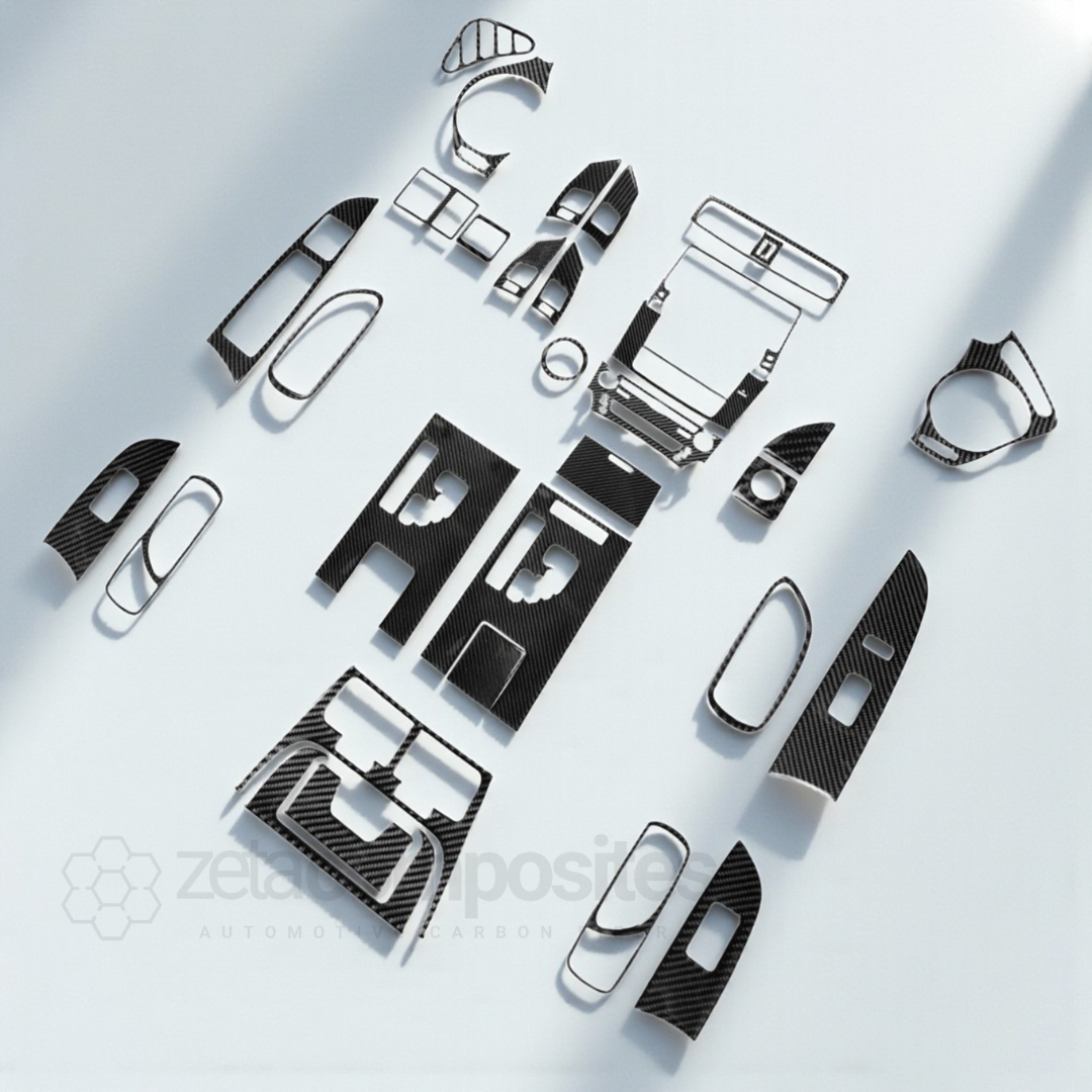 (2006'-2013') Lexus IS Carbon Fiber Interior Trim Kit