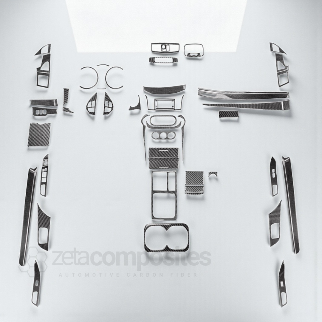 Real Carbon Fiber Interior Trim Kit for Evo X / 10 (08'-15')