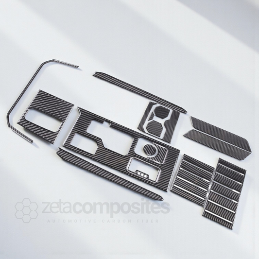 Real Carbon Fiber Interior Trim Kit for Tundra (2023'+)