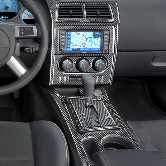 Real Carbon Fiber Interior Trim Kit for Challenger (08'-14')