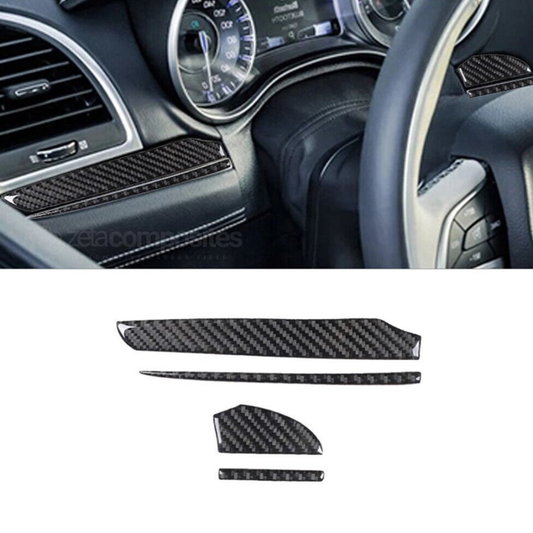 Real Carbon Fiber Interior Trim Kit for Chrysler 300 (15'-23')
