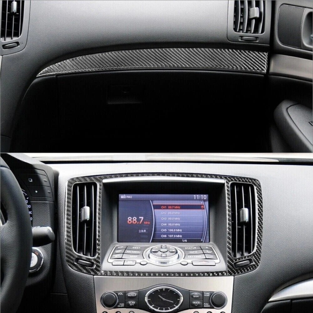 Real Carbon Fiber Interior Trim Kit for G37 (2008'+)