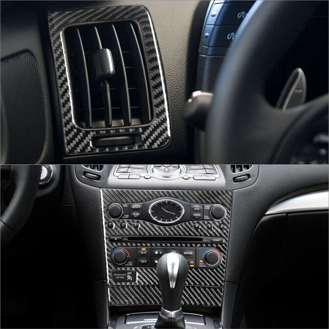 Real Carbon Fiber Interior Trim Kit for G37 (2008'+)