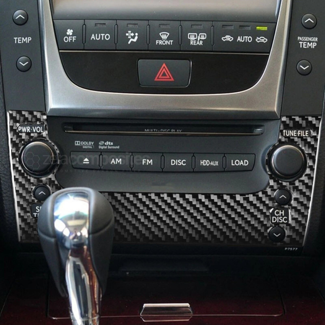 Real Carbon Fiber Interior Trim Kit for Lexus GS (06'-11')