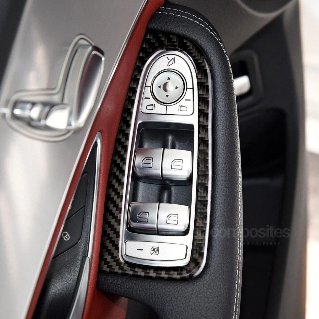 Real Carbon Fiber Interior Trim Kit for Mercedes Benz W205 Series