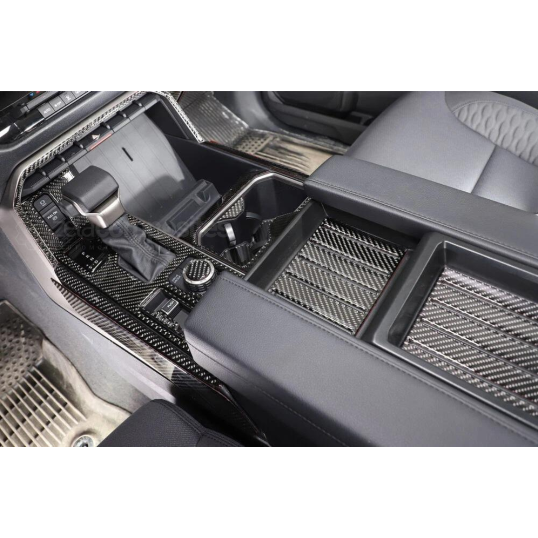 Real Carbon Fiber Interior Trim Kit for Tundra (2023'+)