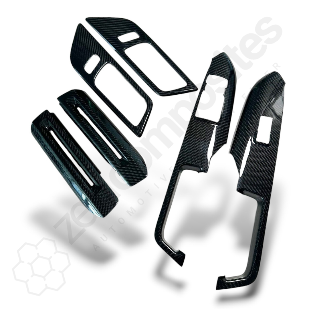 Mustang Carbon Fiber Door Covers Kit 2015-2023